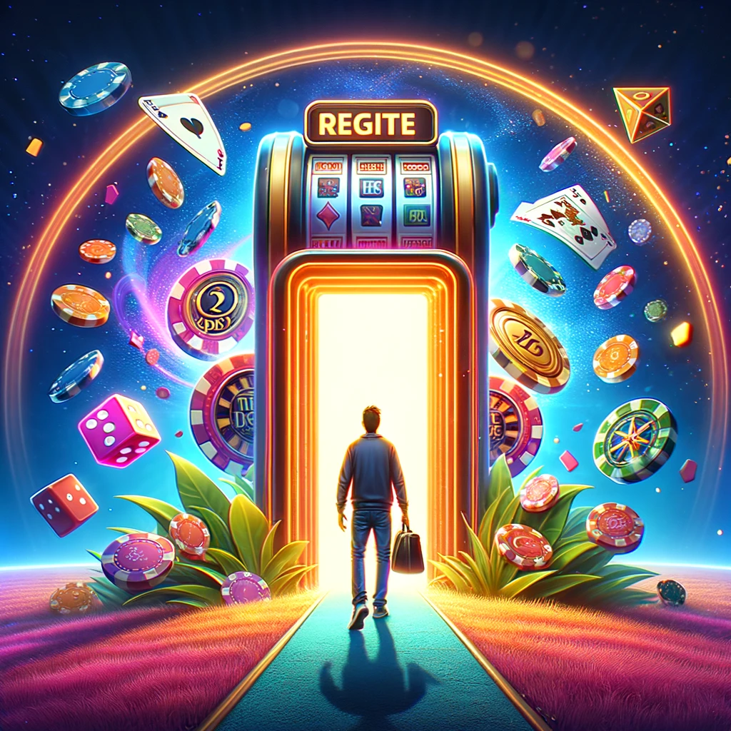 Step into a world of gaming adventure with NUEBE Gaming register.